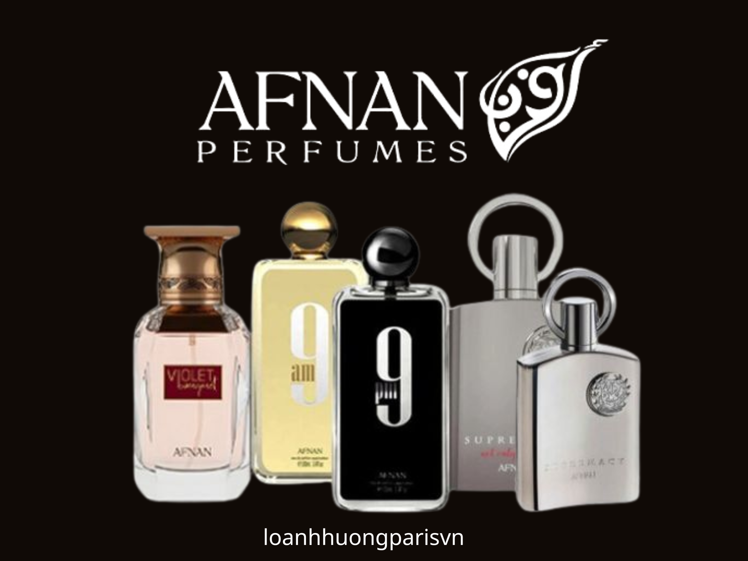 nước hoa thương hiệu afnan