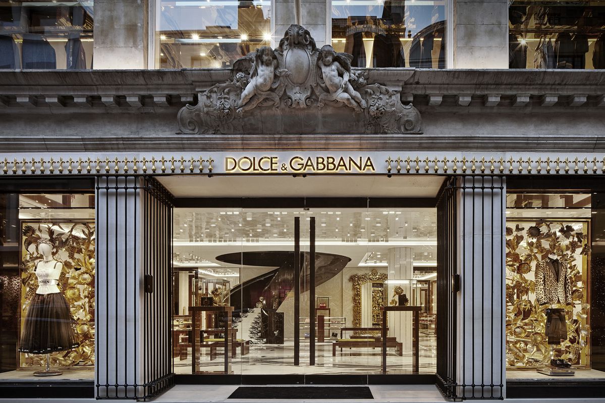 cửa hàng Dolce & Gabbana tại London