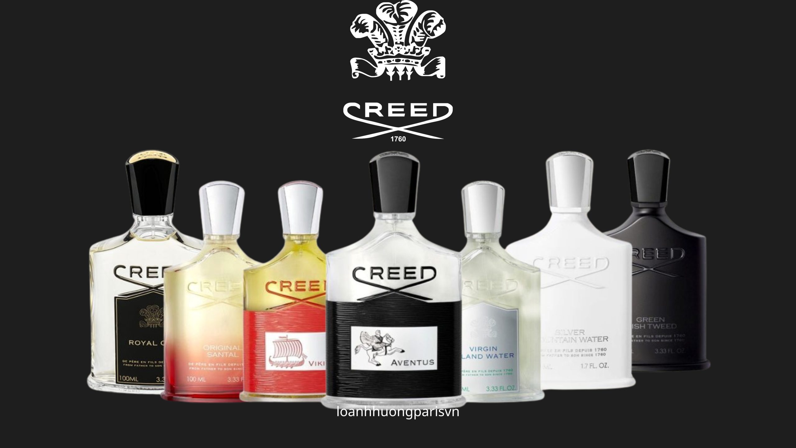 các dòng nước hoa creed