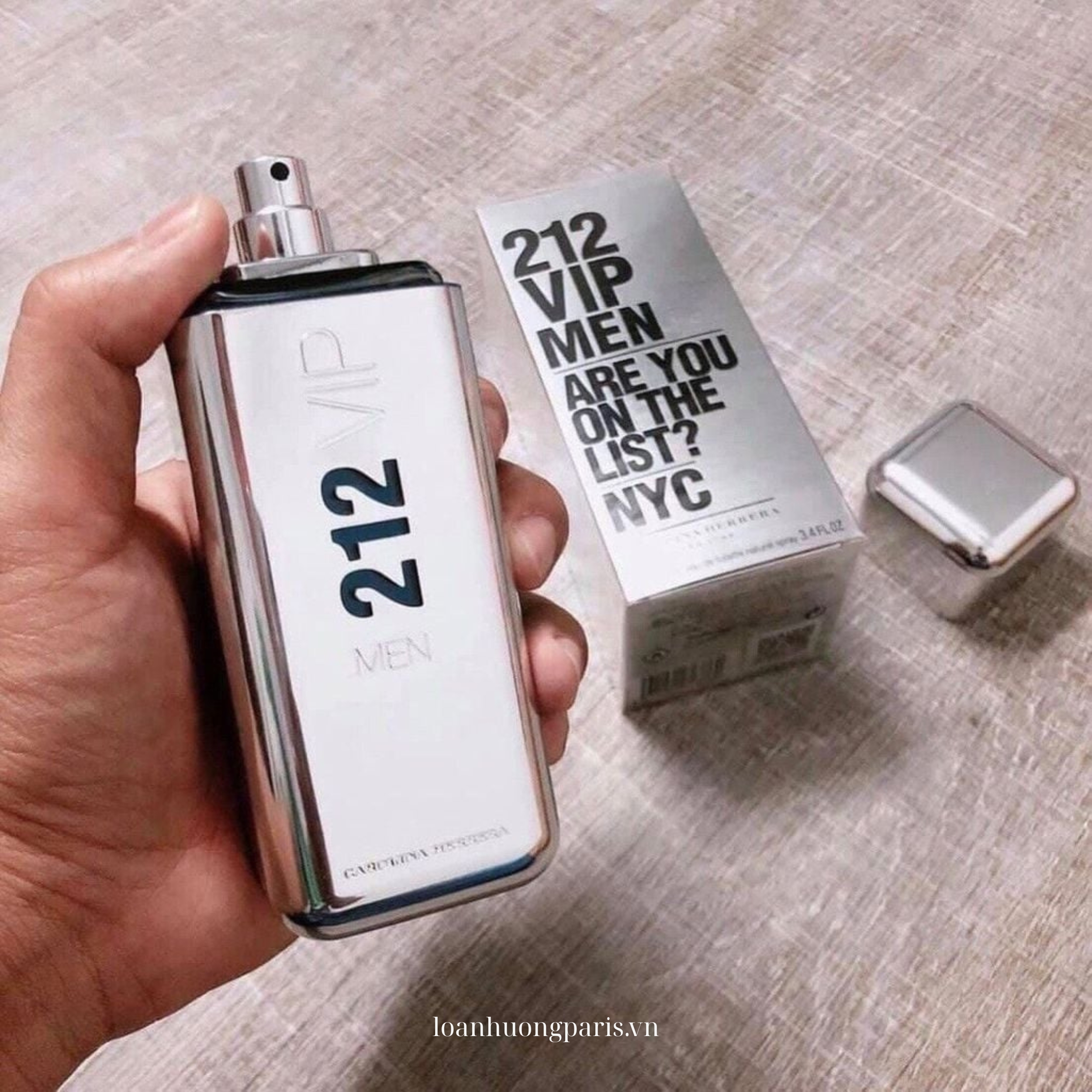 nước hoa Carolina Herrera 212 VIP Men EDT